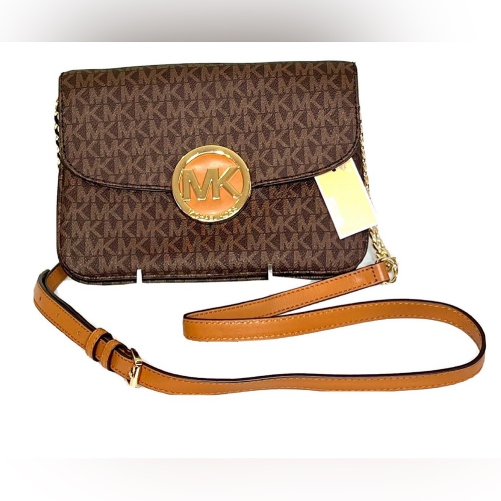 Michael Kors NWT Fulton Logo Crossbody Bag